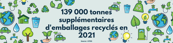 chiffres recyclage emballage 2021